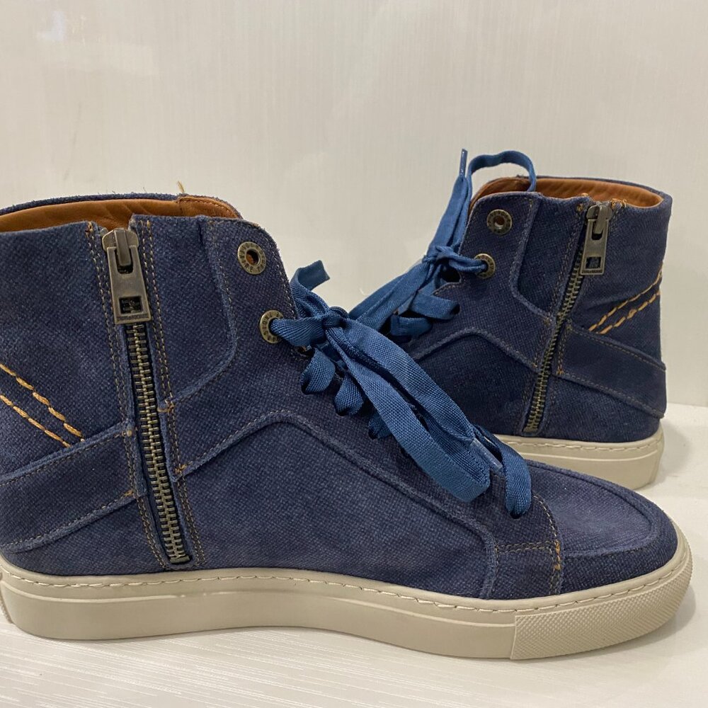 Zadig & Voltaire high-top Denim shoes - Brand New size 10